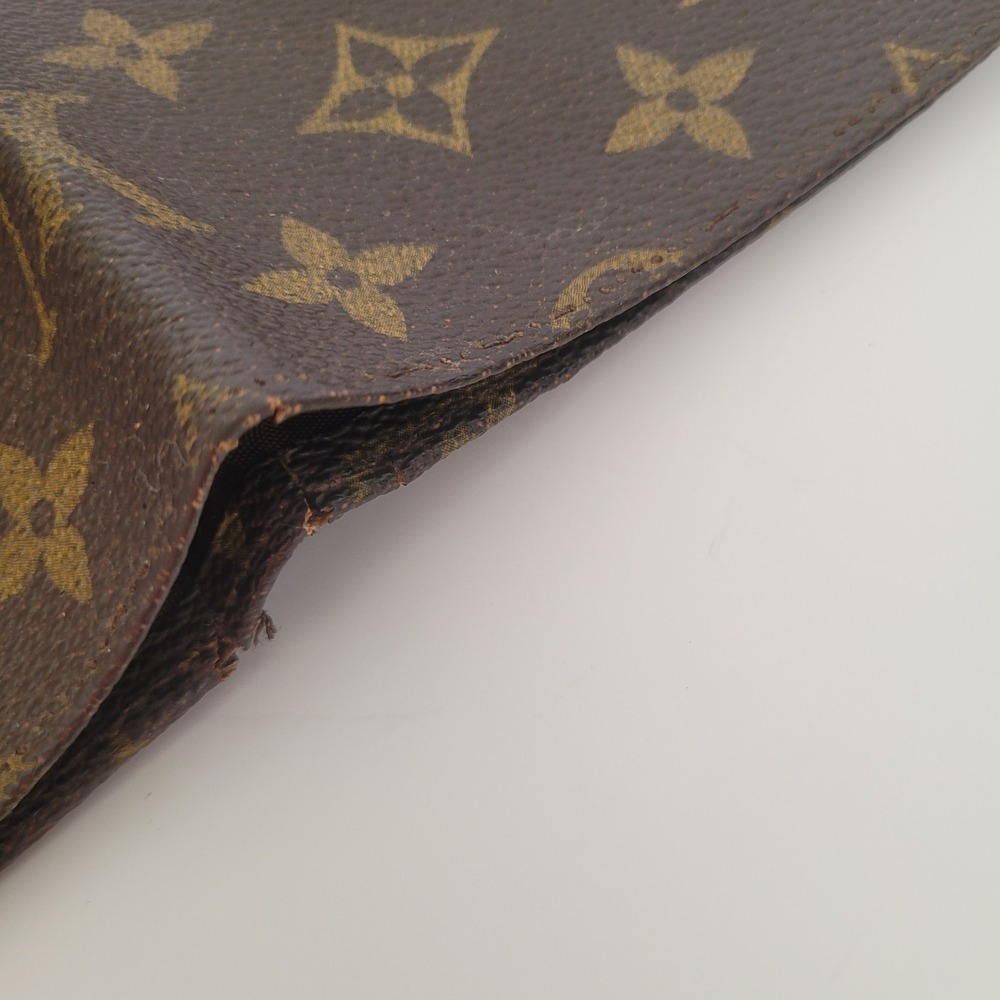 Louis Vuitton Vintage Monogram Passport Cover Long Wallet Brown France - Picture 11 of 13